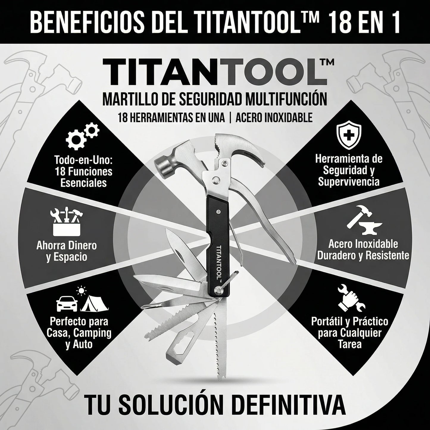 TitanTool™ UNA SOLA HERRAMIENTA 18 SOLUCIONES