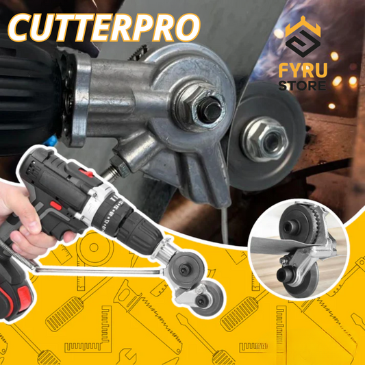CUTTERPRO™ adaptador de corte de metal para taladro (NO INCLUYE EL TALADRO)
