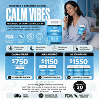Gomas Sin Azúcar Para Dormir Mejor y Despertar con Energía