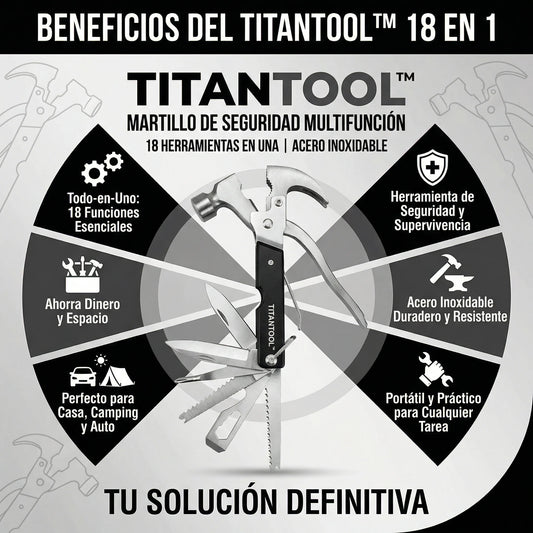 TitanTool™ UNA SOLA HERRAMIENTA 18 SOLUCIONES