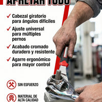 MasterKey™ LLAVE UNIVERSAL Olvídate de cargar múltiples herramientas.