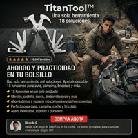 TitanTool™ UNA SOLA HERRAMIENTA 18 SOLUCIONES