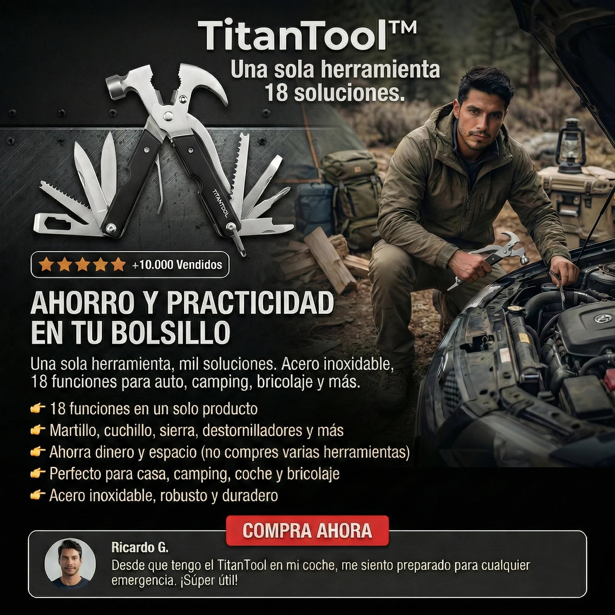 TitanTool™ UNA SOLA HERRAMIENTA 18 SOLUCIONES
