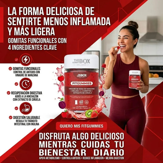 Gomitas para controlar antojos y reducir la hinchazón